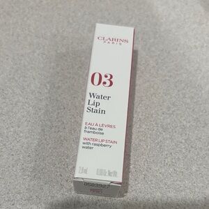Clarins Water Lip Stain 03 red water new in box